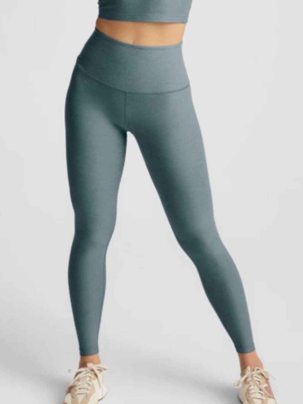 NWT Beyond Yoga Spacedye Caught In The Midi Legging Storm Heather: mult sizes